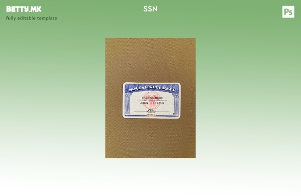 модерен стил USA SSN photolook темно беж текстилна позадина ПРЕДЕН шаблон